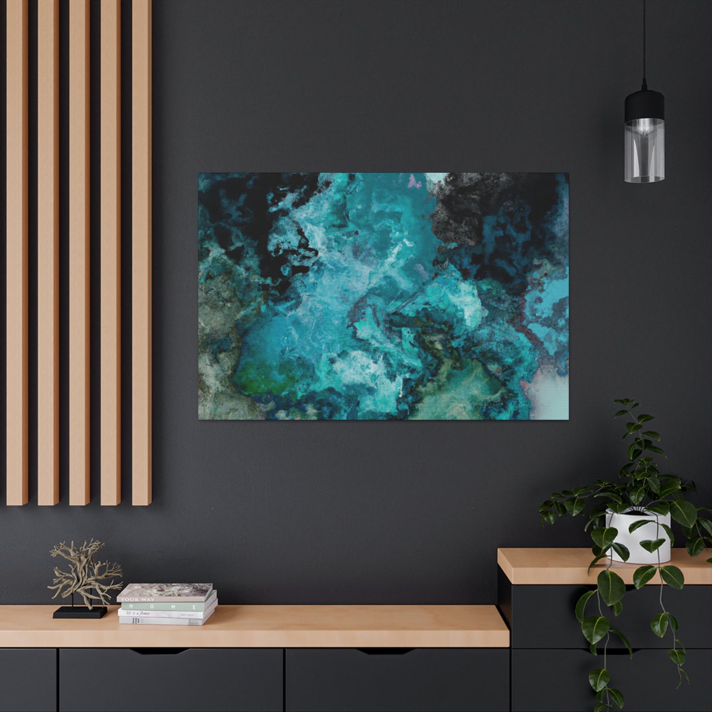 Valerian Silver - Canvas